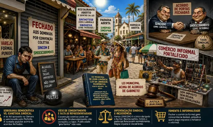 A Porta fechada que sufoca o turismo