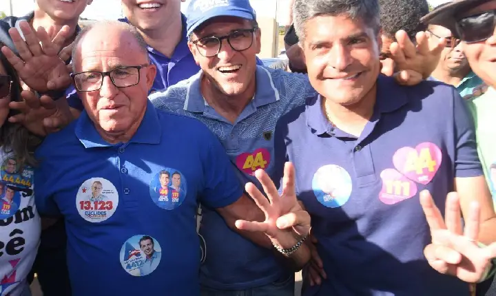 ACM Neto recebe apoio de prefeito de Maracás, Soya Novaes