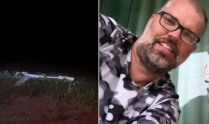 Aeronave de pequeno porte cai em área de mata na Bahia; piloto morreu no acidente