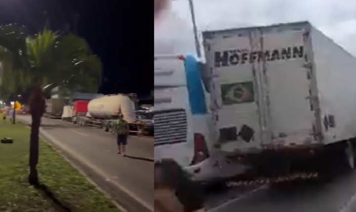 Caminhoneiros fecham rodovias e protestam em 26 Estados