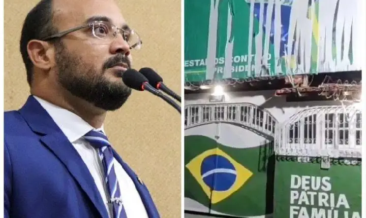Capitão Alden repudia vandalismo sofrido pela Casa Direita Eunápolis e cobra investigação