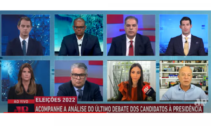 Comentaristas analisam candidatos no último debate presidencial