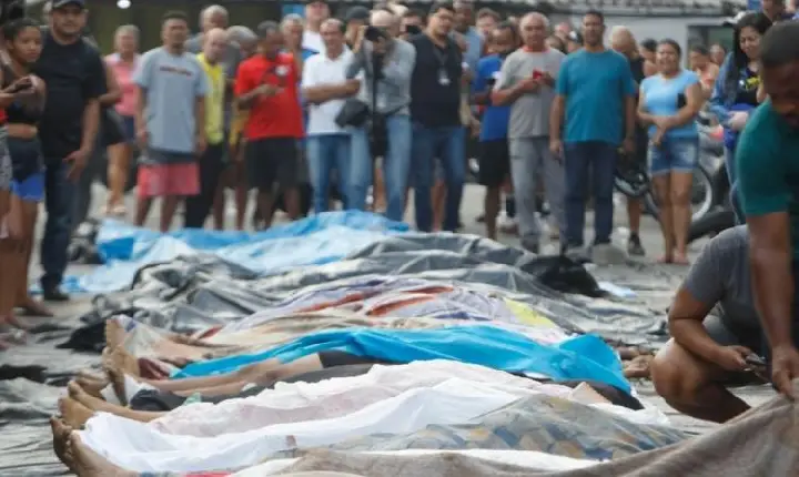 Corpos dos 117 mortos na megaoperação Contenção são liberados