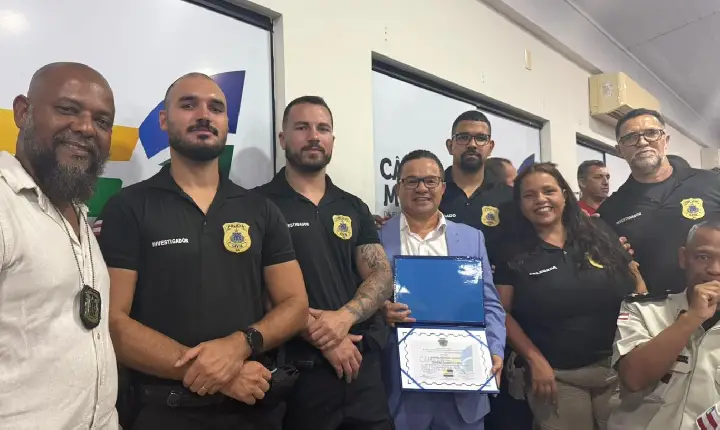 Delegado Dr. Wendel Ferreira recebe Título de Cidadão