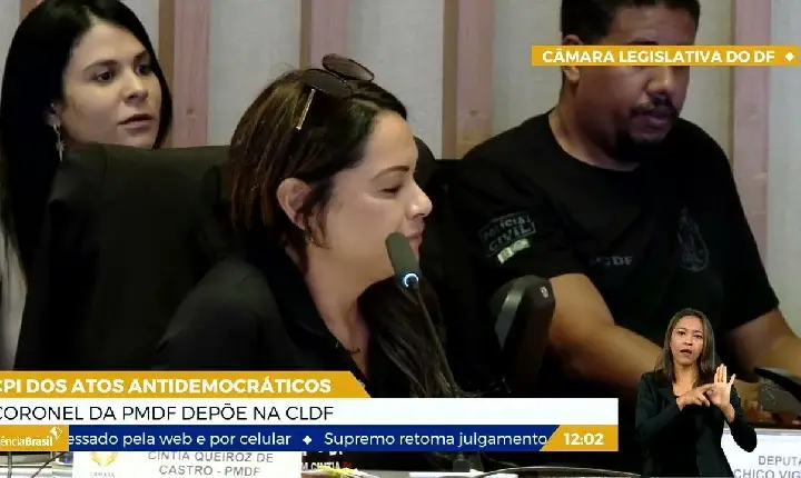 Efetivo policial foi reduzido pela metade no 8 de janeiro, diz coronel da PM-DF