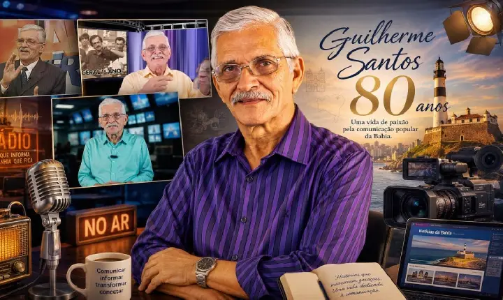 GUILHERME SANTOS COMPLETA 80 ANOS