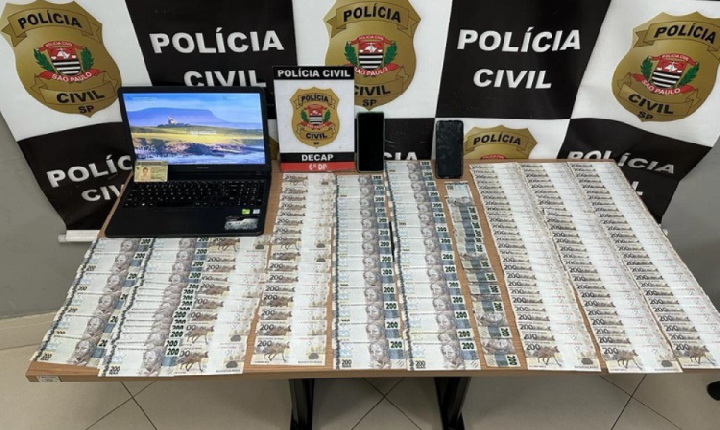 Homem é preso com mais de R$ 33 mil em notas falsas na região central de SP