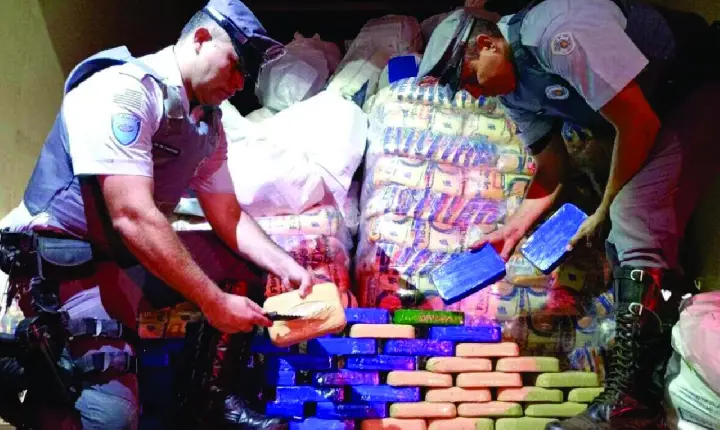 Juíza solta motorista flagrado transportando R$ 50 milhões em cocaína