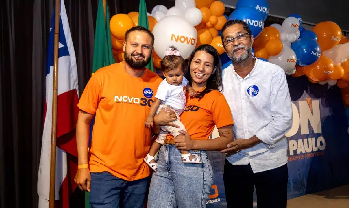 Kevin Eleto é confirmado candidato a Vereador pelo Partido Novo