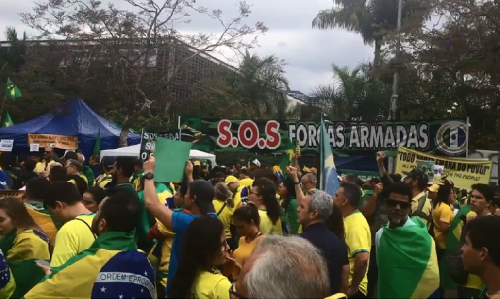 Manifestantes ocupam ruas do país em quinto dia de protesto contra a volta do PT e do ‘comunismo’
