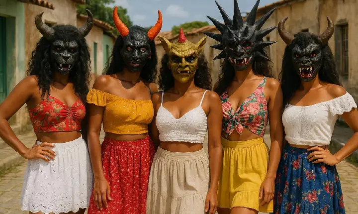Máscaras de Saubara: As Mulheres Escondidas Que Libertaram a Bahia