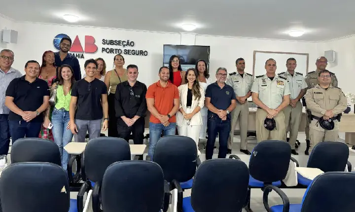 OAB Porto Seguro inicia debate estratégico sobre segurança na Costa do Descobrimento