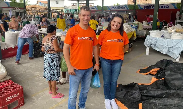 Partido Novo em Porto Seguro, lança pré-campanha de seus candidatos