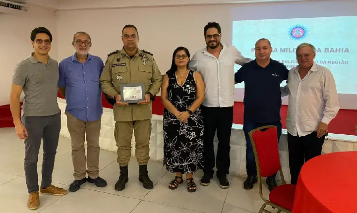 PORTO SEGURO: Associações acolhem o novo comandante do CPR do Extremo Sul da Bahia