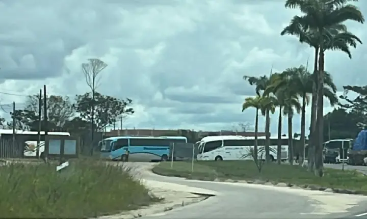 Porto Seguro: Guarda Civil Municipal Realiza Ação para Coibir Estacionamento Irregular de Ônibus de Turismo na Orla Norte