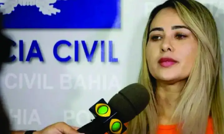 Presa a maior traficante de drogas e armas da Bahia.