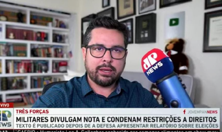 ‘Recado das Forças Armadas tem três destinatários’, analisa Figueiredo