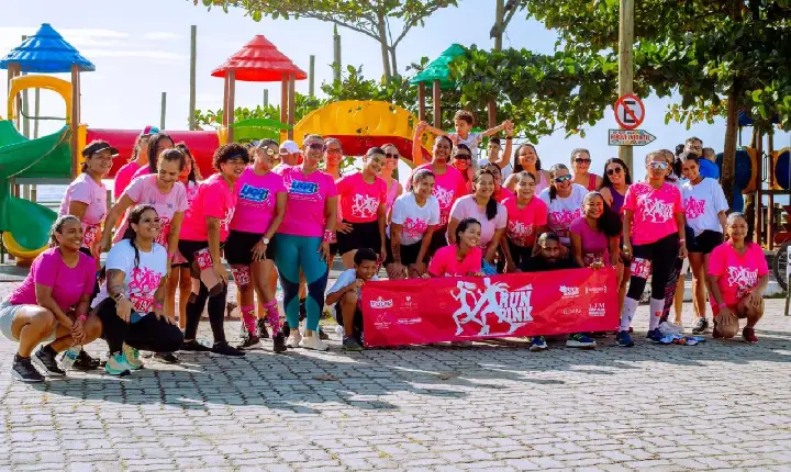 RUN PINK Colore o Litoral Norte de Porto Seguro