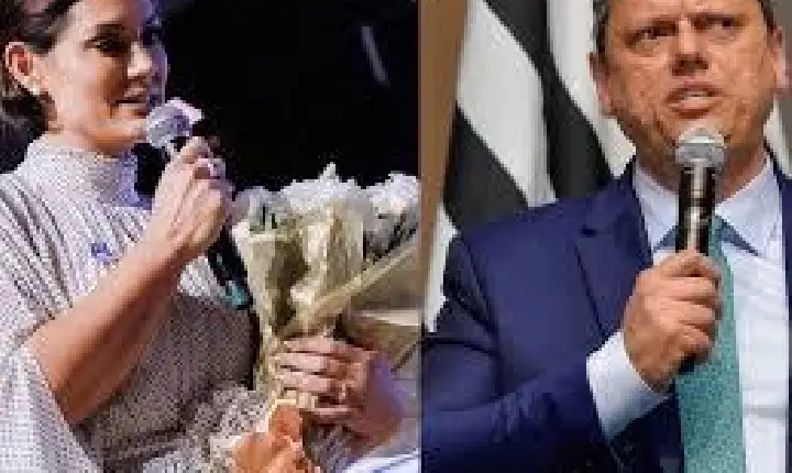 Tarcísio e Michelle Bolsonaro para um Brasil mais forte em 2026