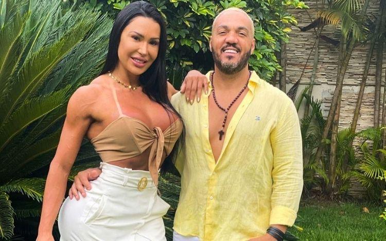 Justiça determina ordem de despejo de Belo e Gracyanne Barbosa de casa por falta de pagamento de aluguel