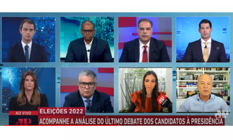 Comentaristas analisam candidatos no último debate presidencial
