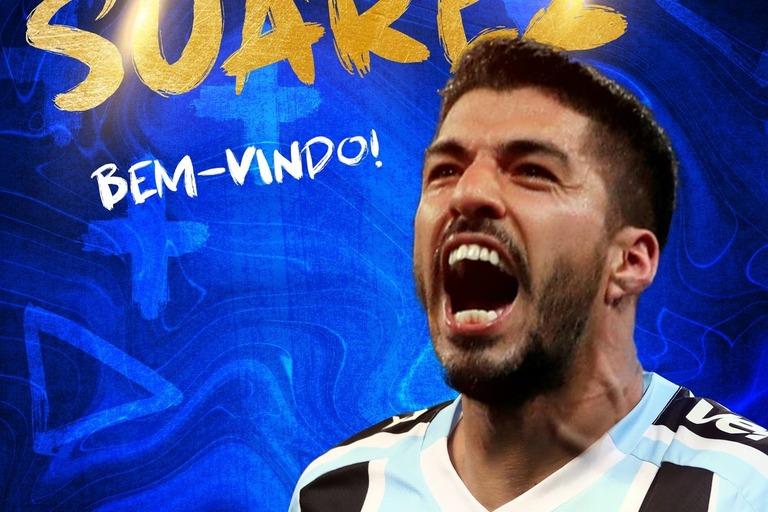 Grêmio anuncia contratação de Luís Suárez