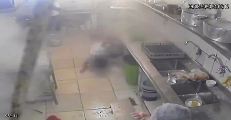 Cozinheira morre no primeiro dia de trabalho após panela de pressão explodir no interior de SP