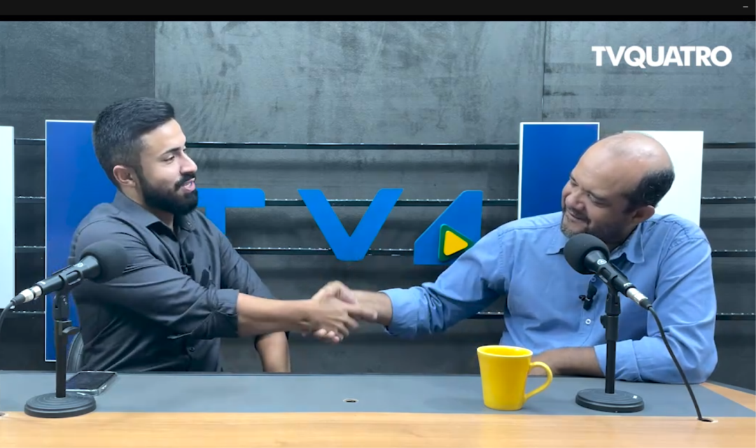 Pedro Soares recebe o Radialista Gil Rocha.