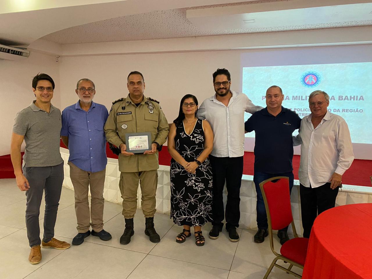 PORTO SEGURO: Associações acolhem o novo comandante do CPR do Extremo Sul da Bahia