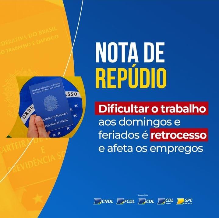 Comunicado da CNDL sobre a Portaria n. 3.665/2023 do Ministério do Trabalho