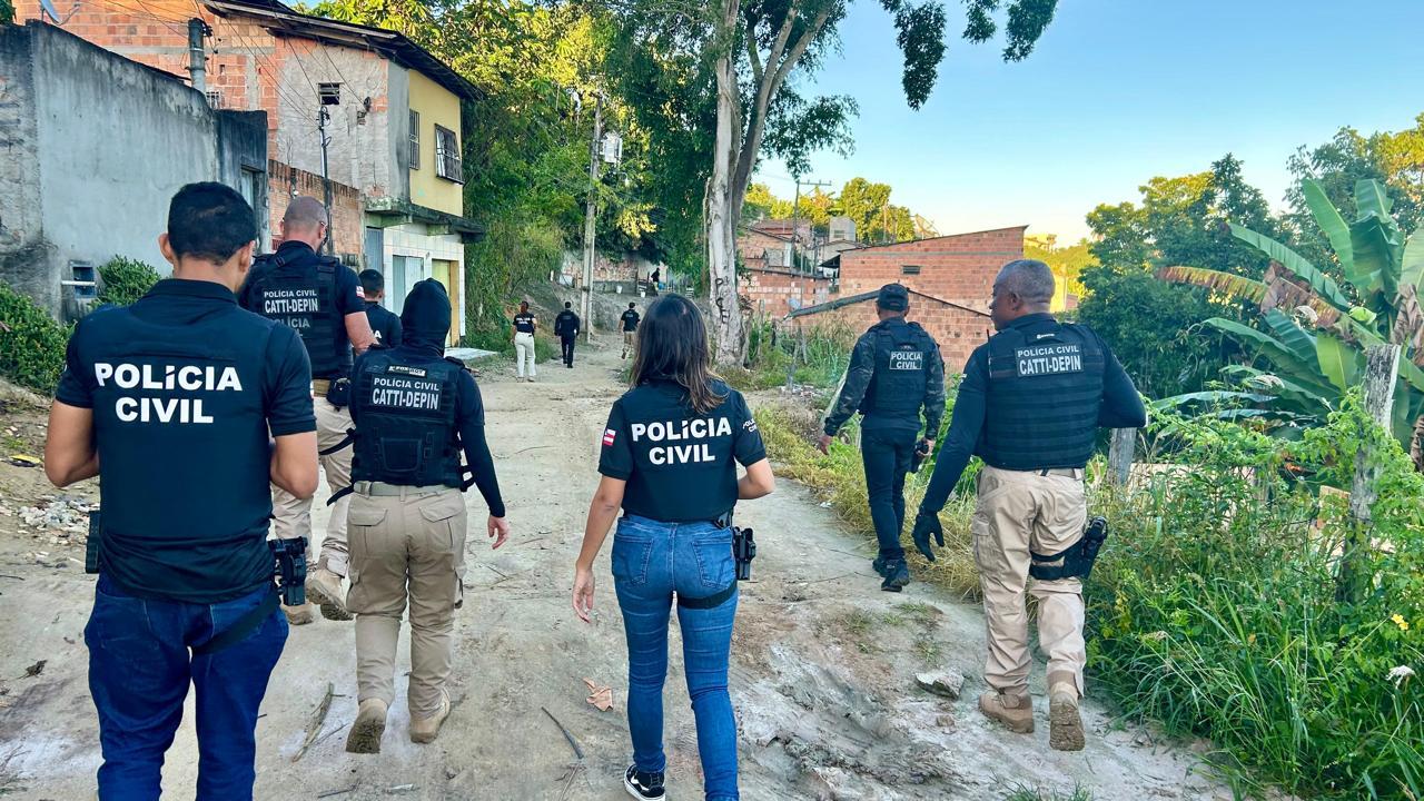 POLICIA CIVIL DEFLAGRA 13ª FASE DA OPERAÇÃO UNUM CORPUS EM TODO ESTADO DA BAHIA