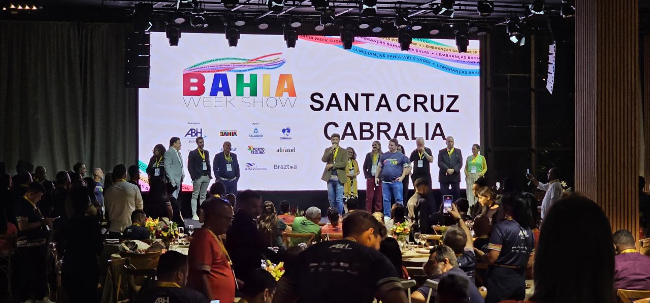 Santa Cruz Cabrália brilha na primeira edição da Bahia Week Show e fortalece sua posição no cenário turístico nacional