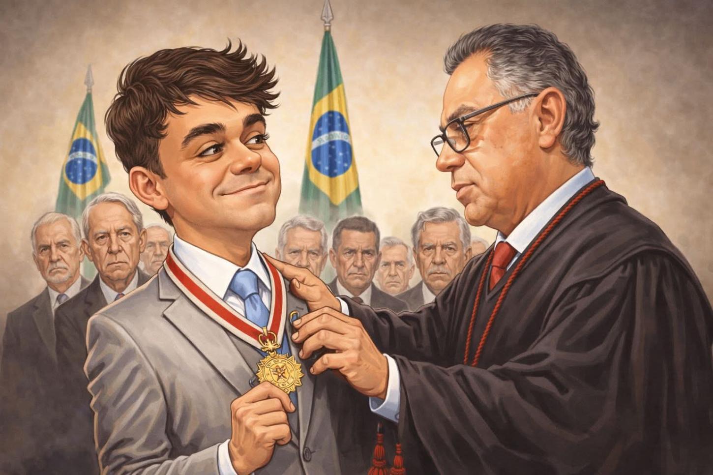 HONRARIA A JOVEM DEPUTADO EXPLICA MUDANÇA ESTRUTURAL NA POLÍTICA BRASILEIRA