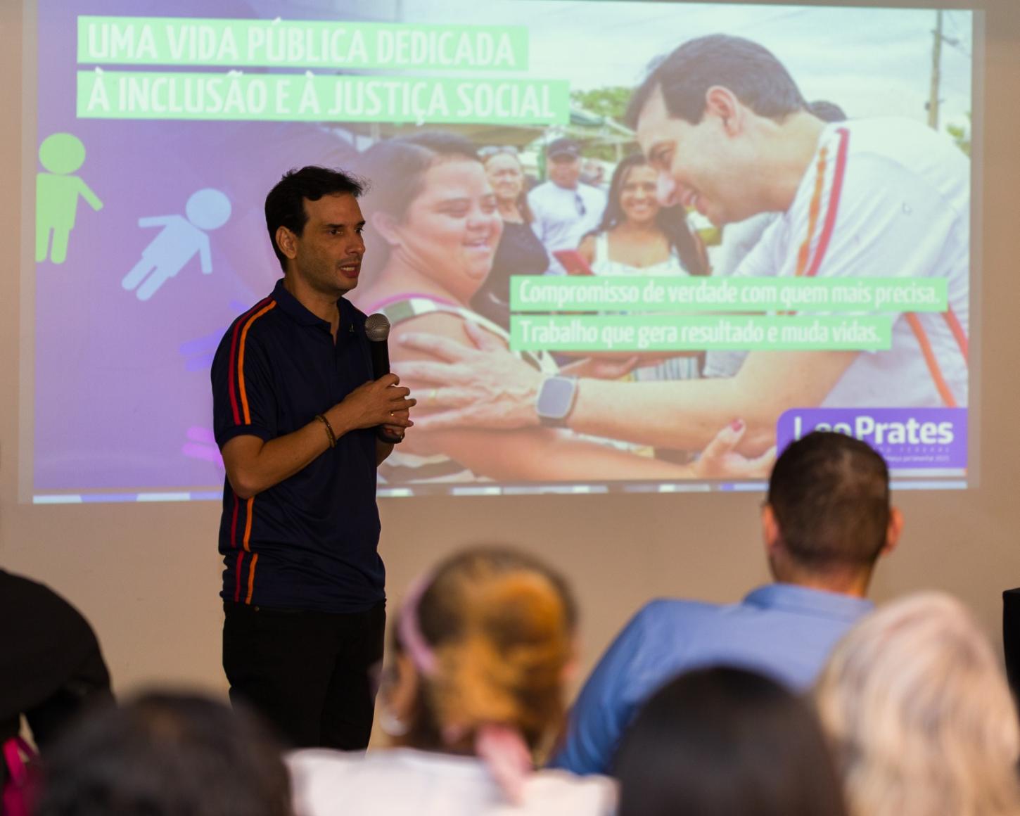 Leo Prates reúne lideranças e projeta novos avanços para políticas de inclusão em Salvador