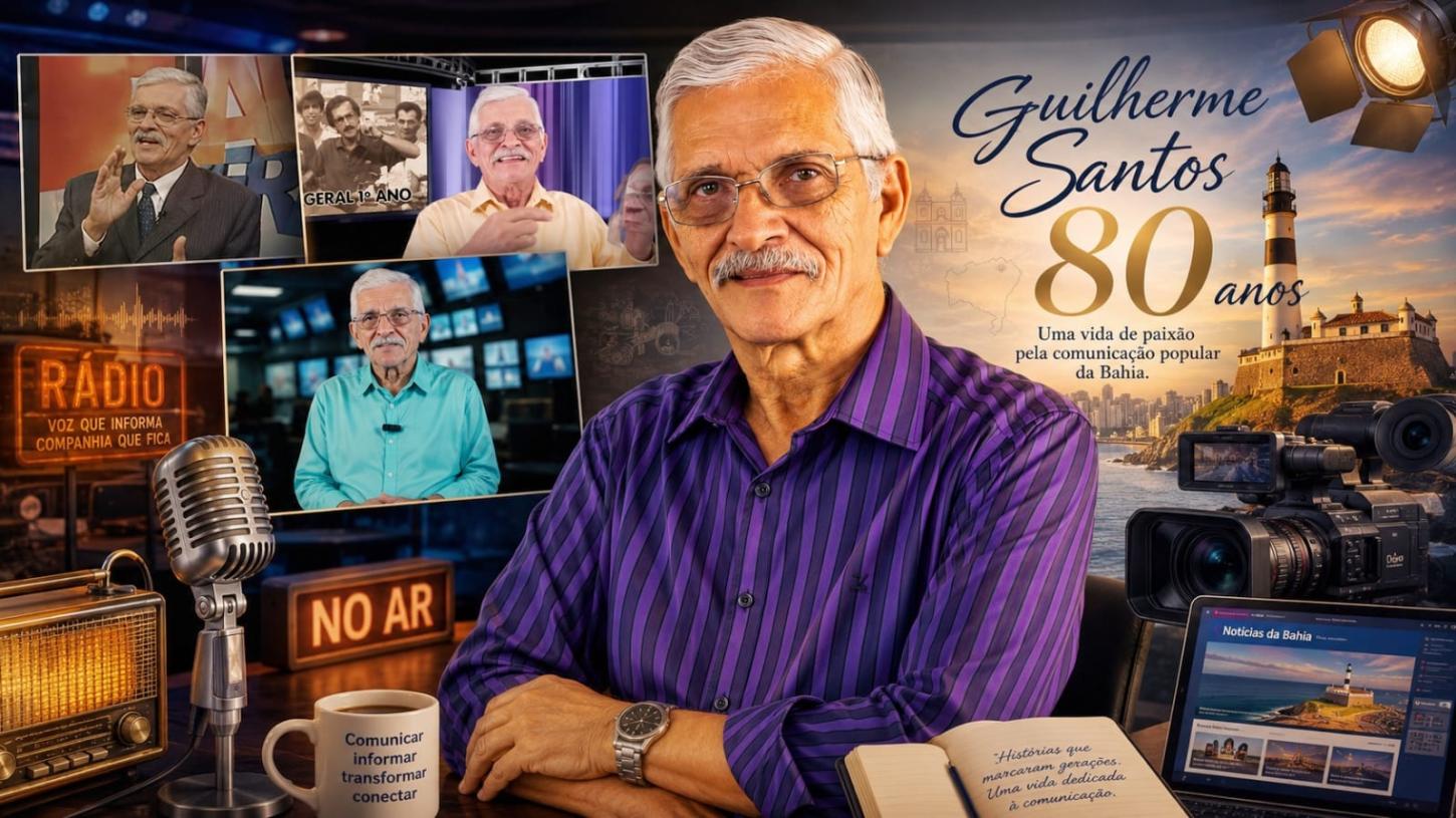 GUILHERME SANTOS COMPLETA 80 ANOS