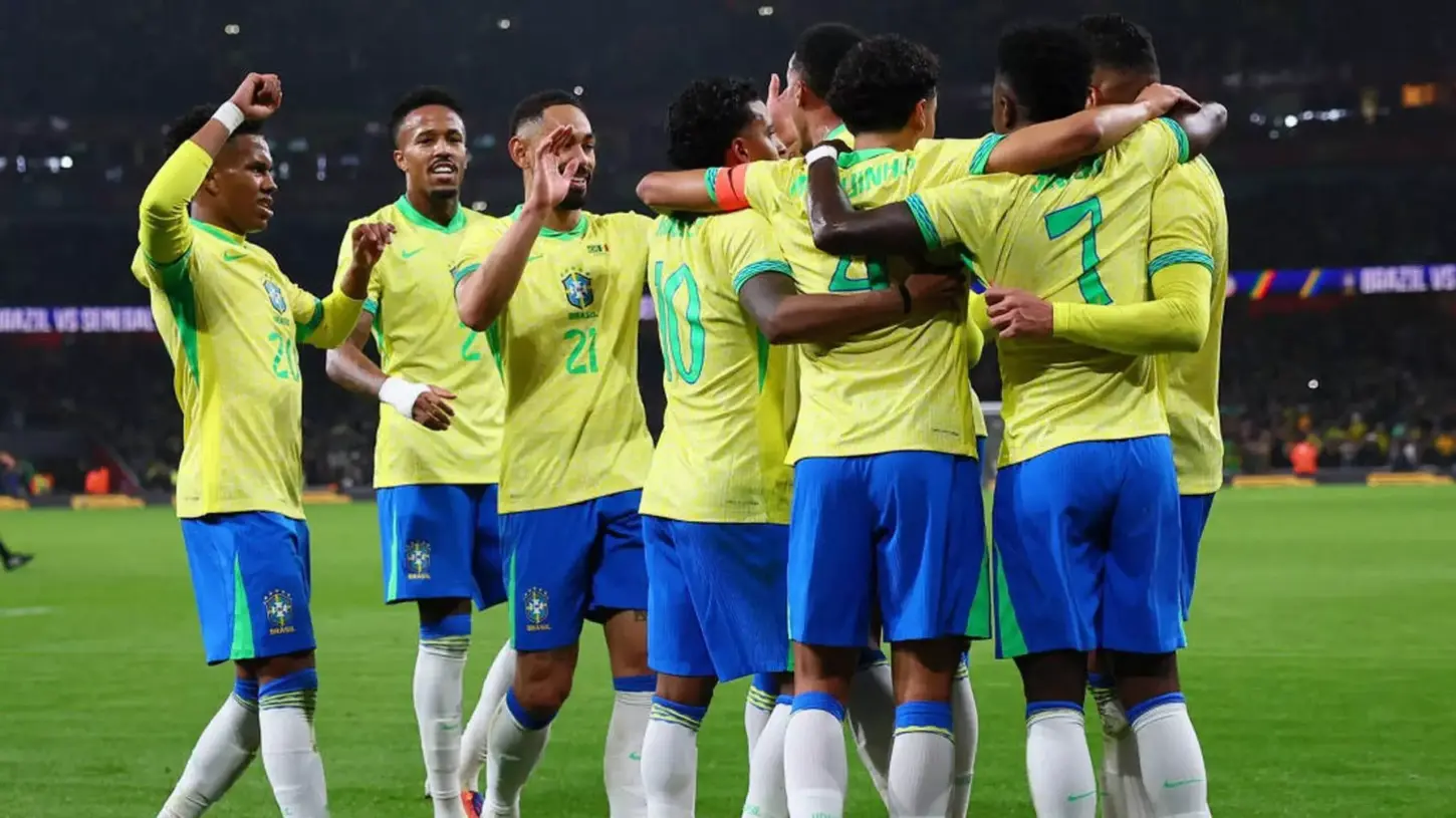 Seleção Brasileira em campo