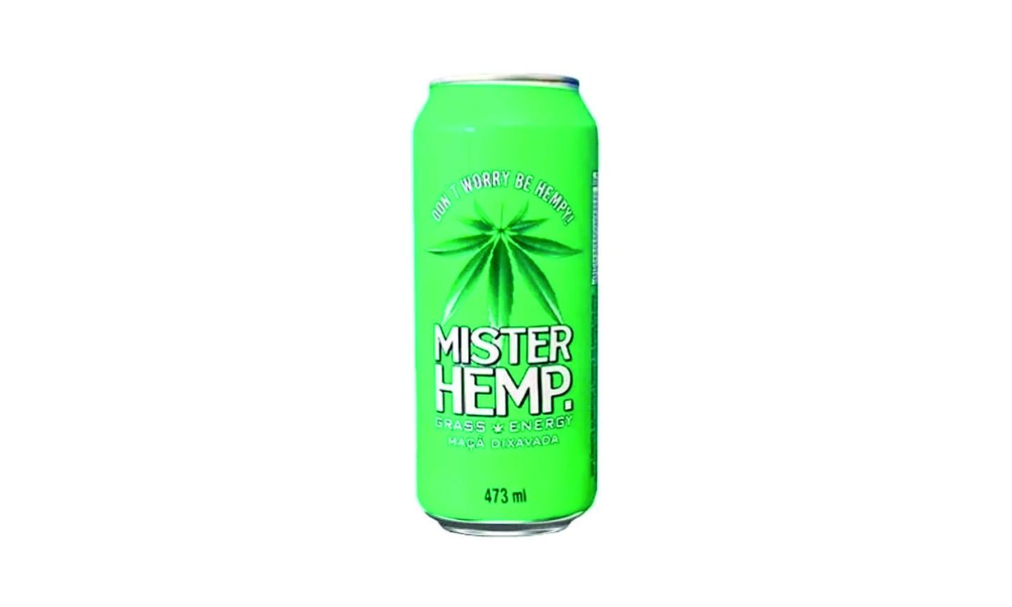 Anvisa determina suspensão de venda de energético Mister Hemp 