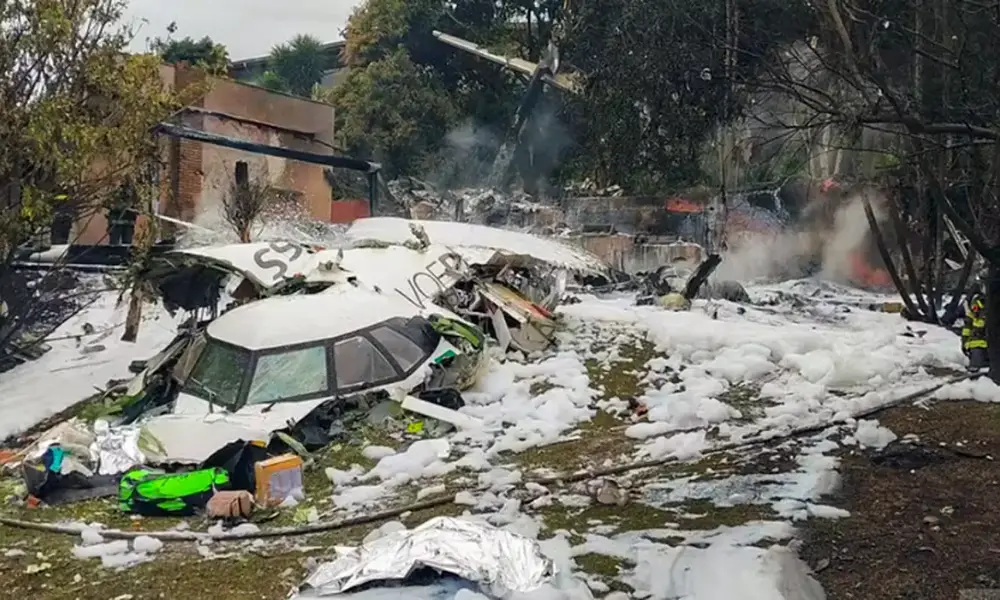 Aeronova que caiu