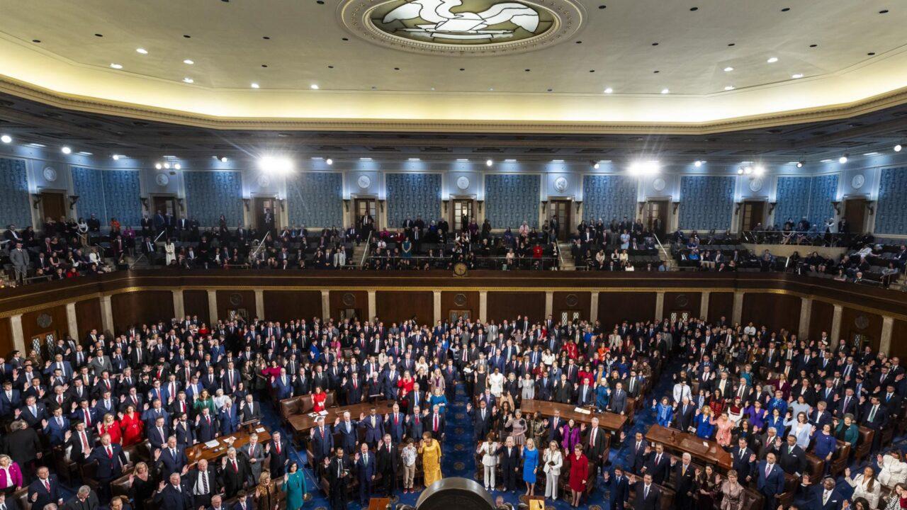 Sessão do Congresso Americano