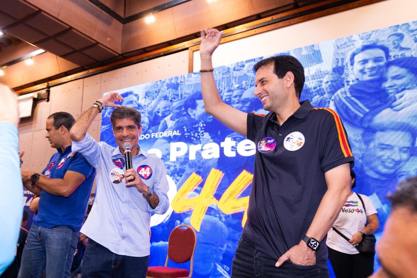 ACM Neto projeta crescimento de Leo Prates no interior 