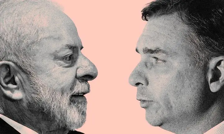 BTG/Nexus: Lula e Flávio Bolsonaro têm empate técnico em 1º e 2º turnos