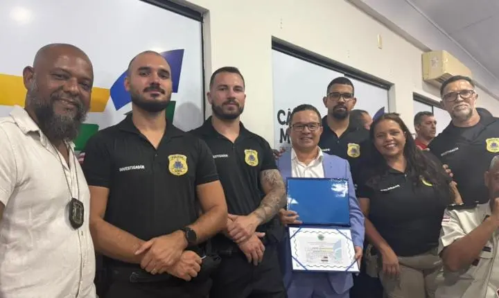 Delegado Dr. Wendel Ferreira recebe Título de Cidadão