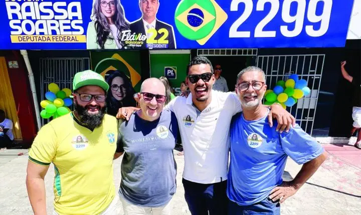 Dra. Raíssa Soares inaugura comitê central em Porto Seguro e sela parceria com Jânio Júnior para o Extremo Sul