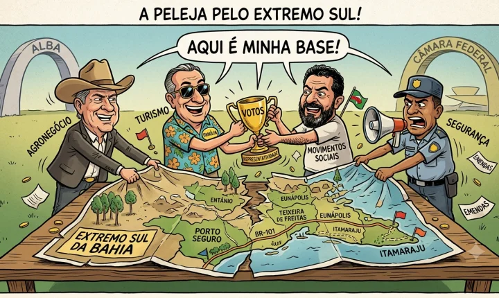 Quem são os deputados que dominam as urnas no Extremo Sul baiano?